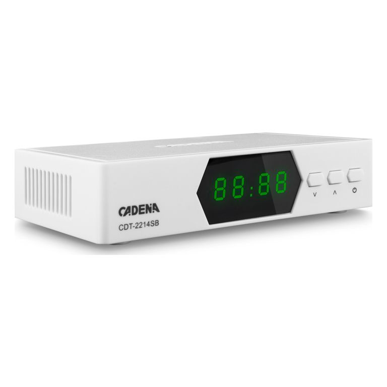 Приставка для цифрового ТВ CADENA CDT-2214SB белый