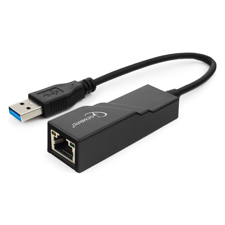 Сетевая карта USB Gembird NIC-U3 чёрный