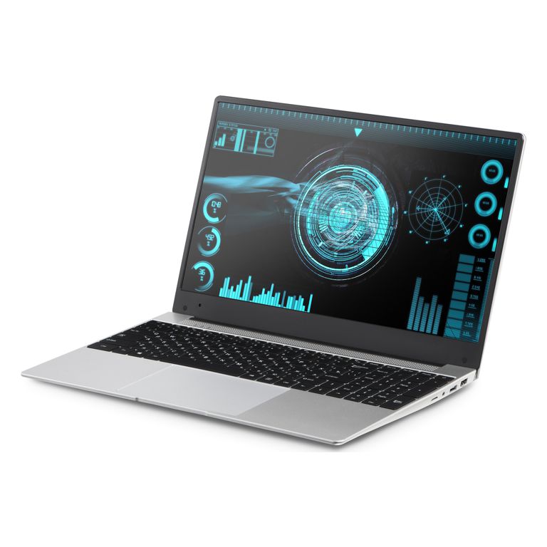 Ноутбук Azerty RB-1554 1024 Гб серебристый