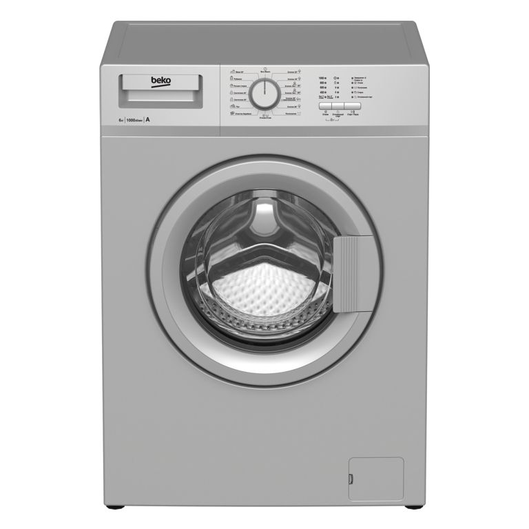 Стиральная машина Beko WRE 65P1 BSS серебристый