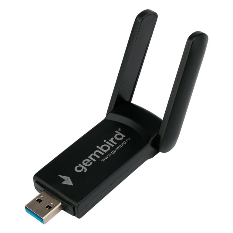 Wi-Fi адаптер + Bluetooth Gembird WNP-UA-020 чёрный