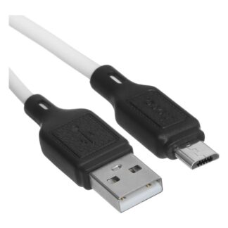 Кабель USB-microUSB 1м Hoco X90 белый