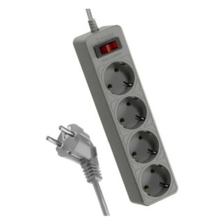 Сетевой фильтр Космос FKsm1.5m-4g(G) серый
