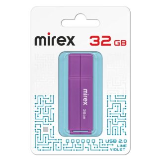 USB-флеш накопитель 32 Гб Mirex Line фиолетовый