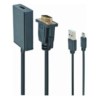 Переходник VGA-HDMI 15см Cablexpert A-VGA-HDMI-01