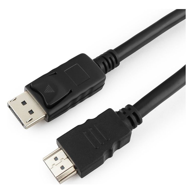 Кабель DisplayPort-HDMI 1.8м Cablexpert CC-DP-HDMI-6 чёрный