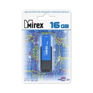 USB-флеш накопитель 16 Гб Mirex City голубой