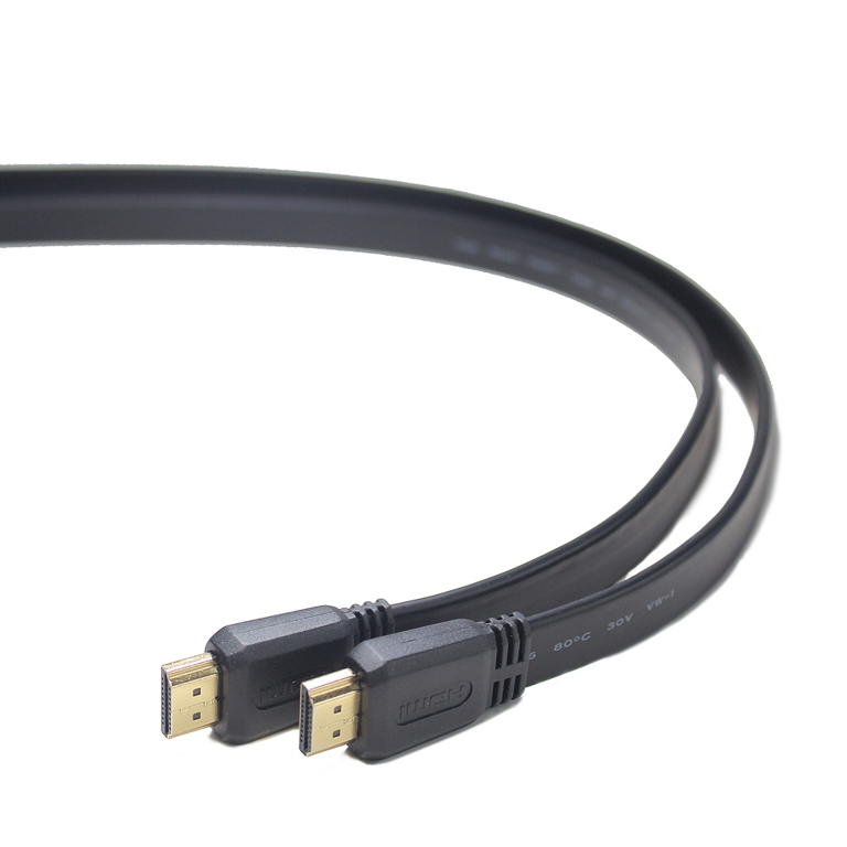 Кабель HDMI-HDMI 1м Gembird CC-HDMI4F-1M чёрный