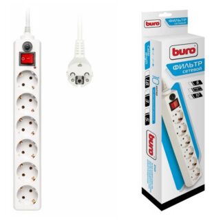Сетевой фильтр Космос FRKsm0.3m-3g(W)USB белый