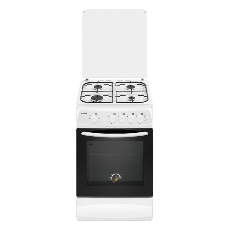 Газовая плита KRAFT KF-FSK5403AGW белый